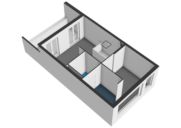 Floorplan - Jan Vrijmanstraat 196, 1087 MP Amsterdam